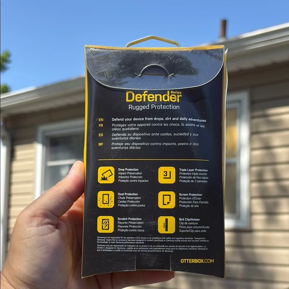 OtterBox Defender Series Black Case for Samsung Galaxy Note5